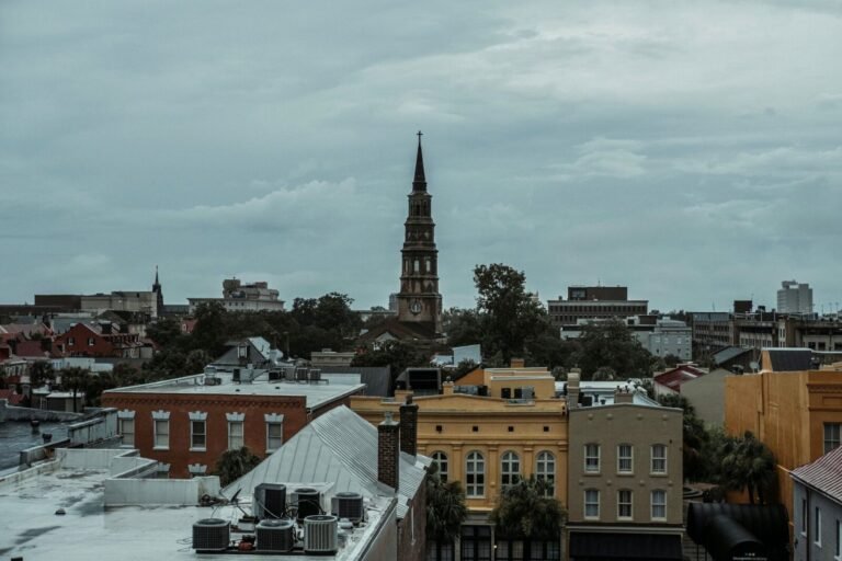 Charleston South Carolina skyline for business phone system providers in the Charleston metro area.