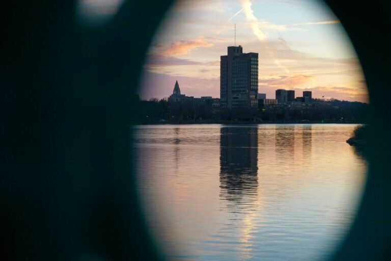 Worcester Massachusetts skyline for business phone system providers in the Worcester metro area.