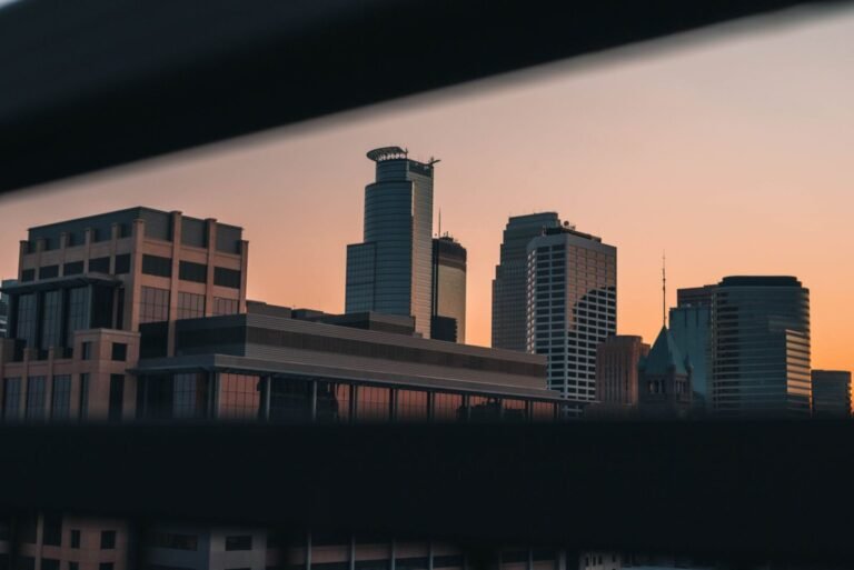Omaha NE-IA skyline for business phone system providers in the Omaha metro area.